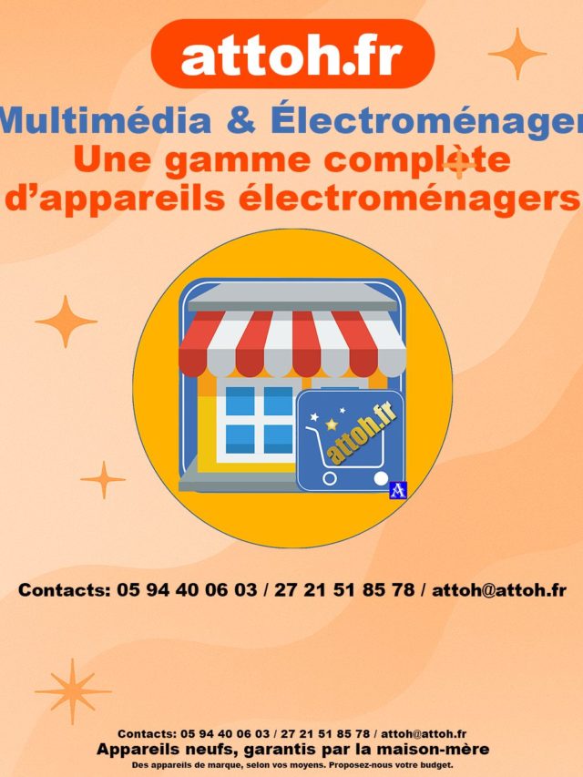 Les Appareils électroménagers par catégorie